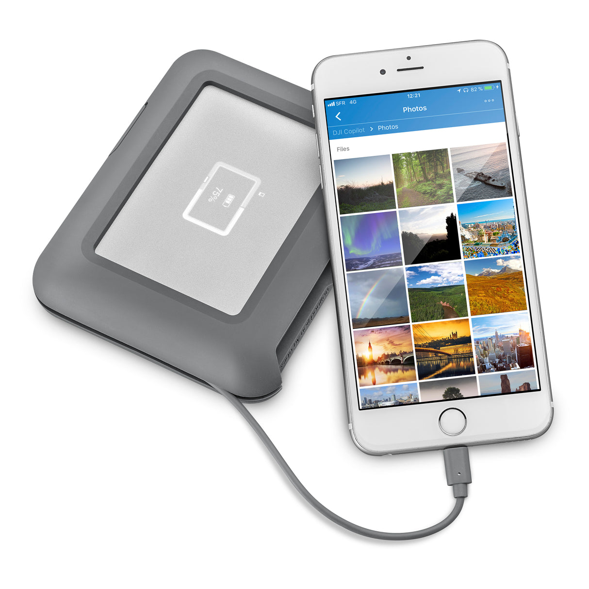 LaCie DJI Copilot Kit External Hard Drive