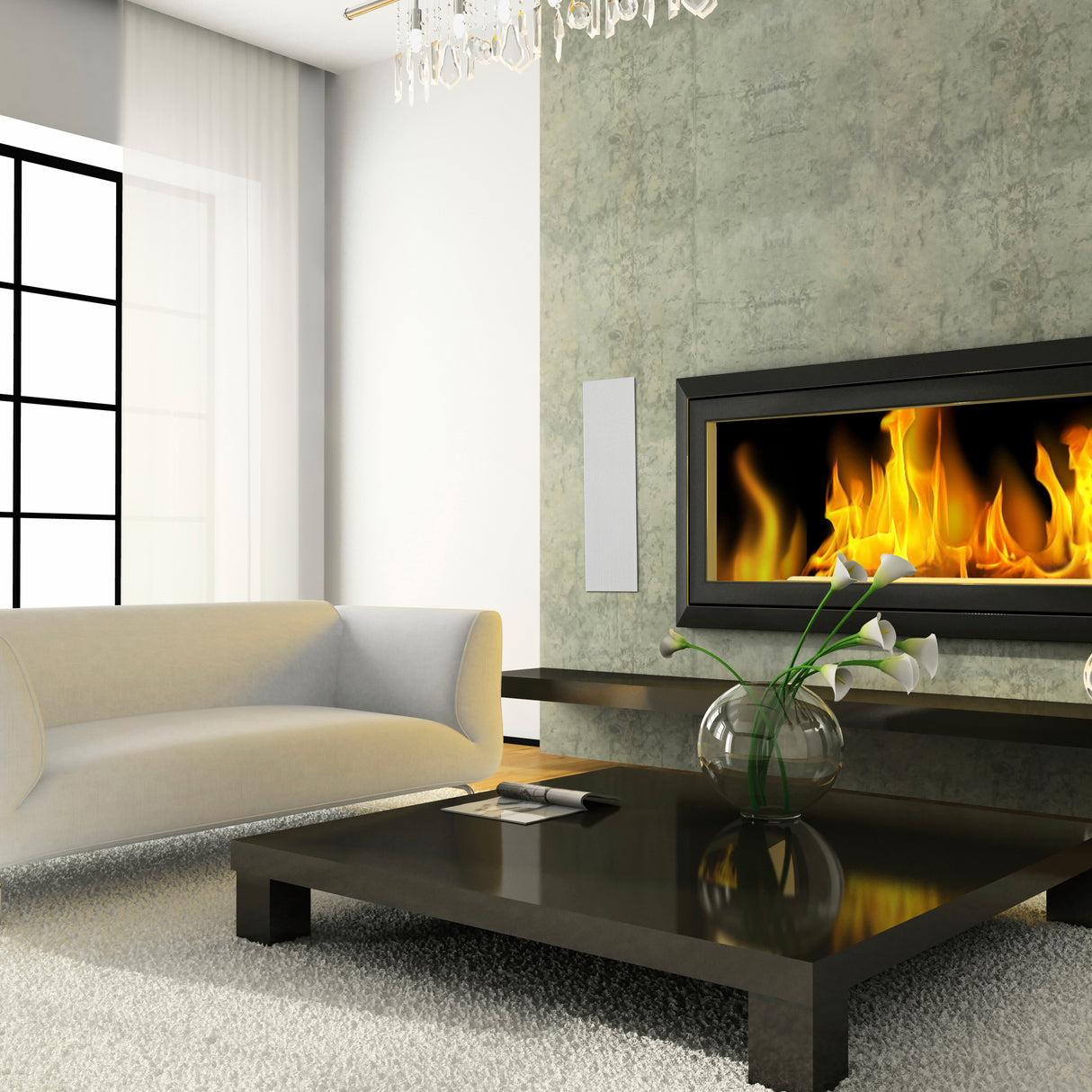 Meridian DSP520.2 In-Wall Digital Active Loudspeakers